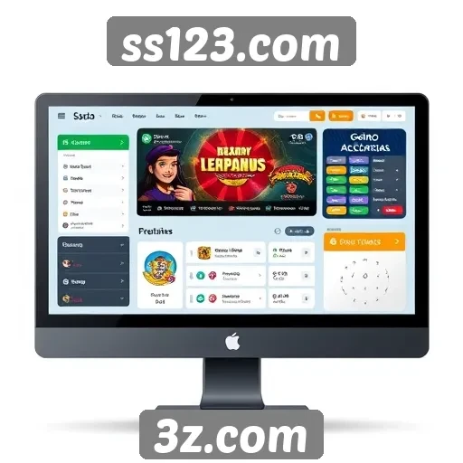 Análise da interface do usuário no ss123.com